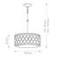 Autberry 3 - Light Crystal Chandelier