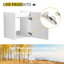 Meuble-lavabo 18 po avec lavabo en céramique. Porte à fermeture en douceur pour une expérience silencieuse. Petits espaces au look moderne. Contreplaqué pour lavabo et porte. Gain de place. Style de salle de bain. Matériau