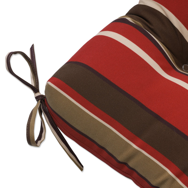 Coussin de siège Monserrat Sangria, L 44 po
