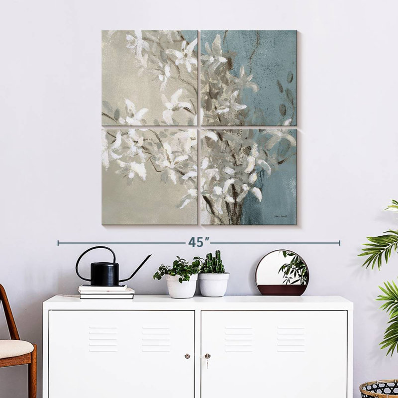 Avery Misty Orchids Blue I