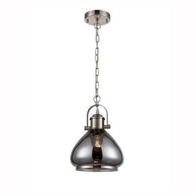Ferretti 1 - Light Satin Nickel Pendant