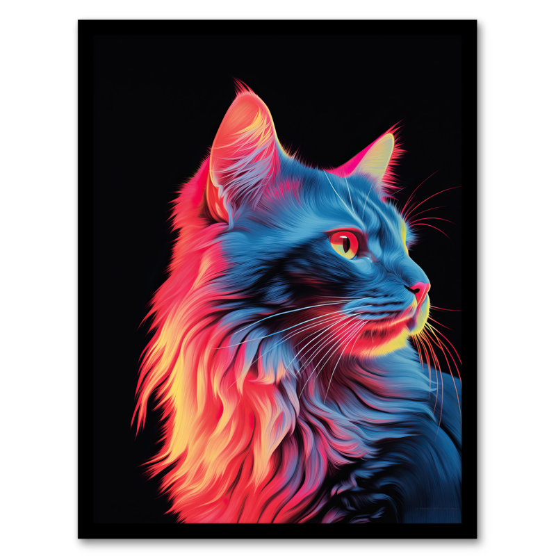 Ragamuffin Cat - Single Picture Frame Print