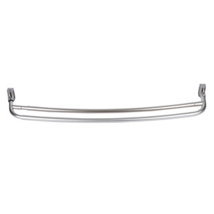 Double Curved Shower Rod, Durable Metal Construction
