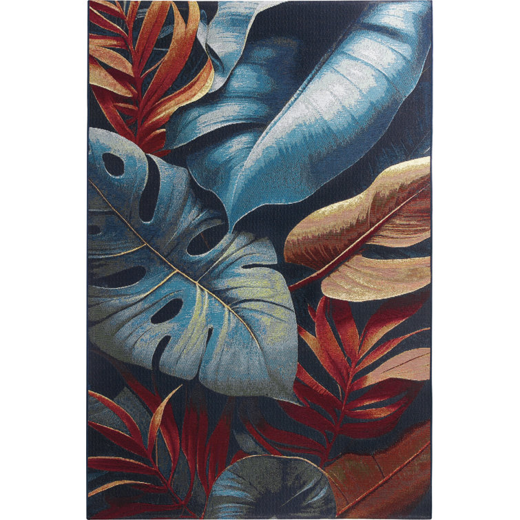 Bay Isle Home Almirah Abstract Flat Weave Area Rug | Wayfair.co.uk