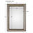Aquin Flat Wall Mirror