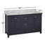 Ensemble de meuble-lavabo double 60 po Maven-1801279193