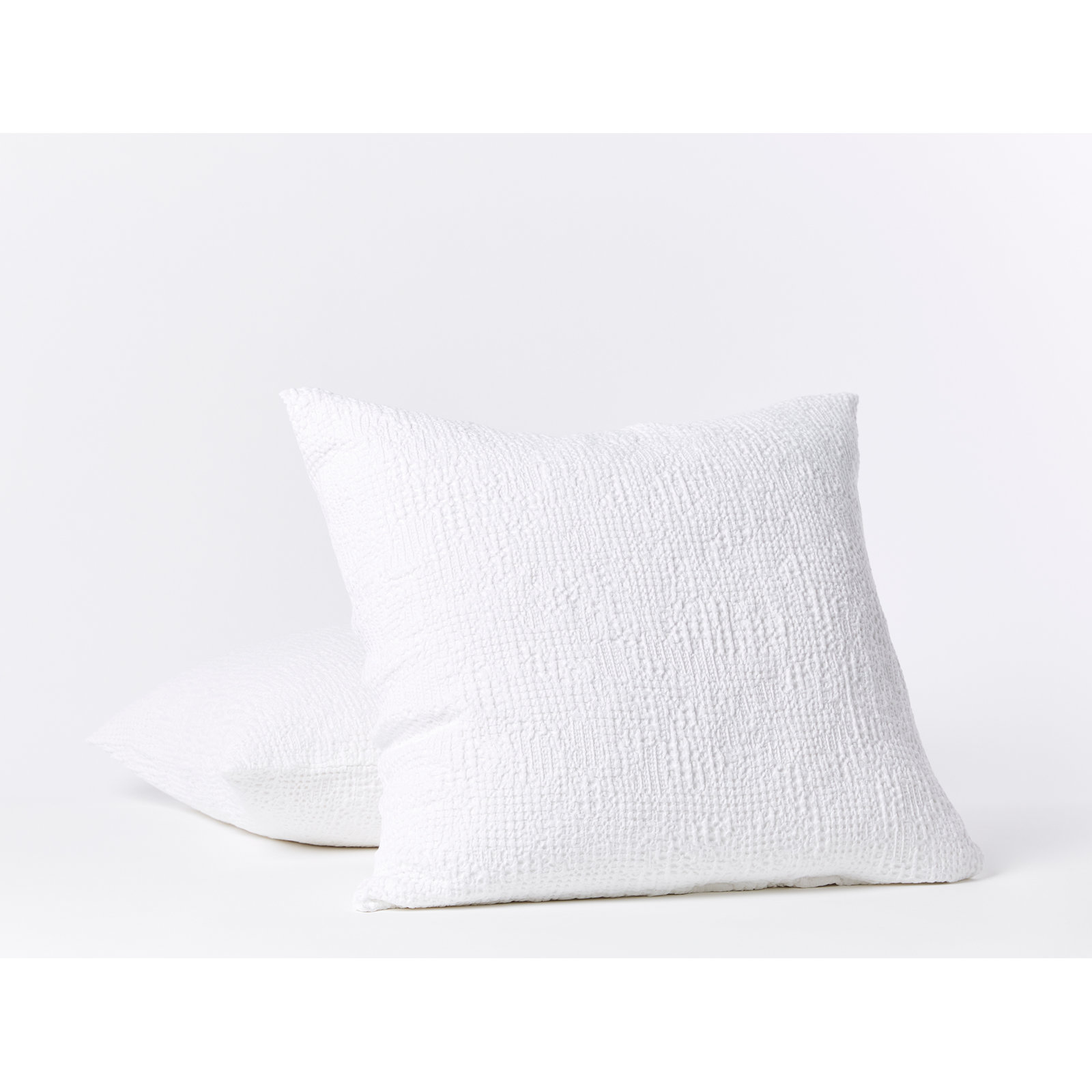 Reyes Cotton Pillow Sham, Alpine White, Standard/Twin
