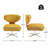 Nohl Swivel Home Office Desk Chair with Bentwood Back and seat-1913100445