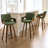 Modern Upholstered Swivel Counter Height Bar Stool-891631849