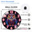 Horloge murale Neon Owl