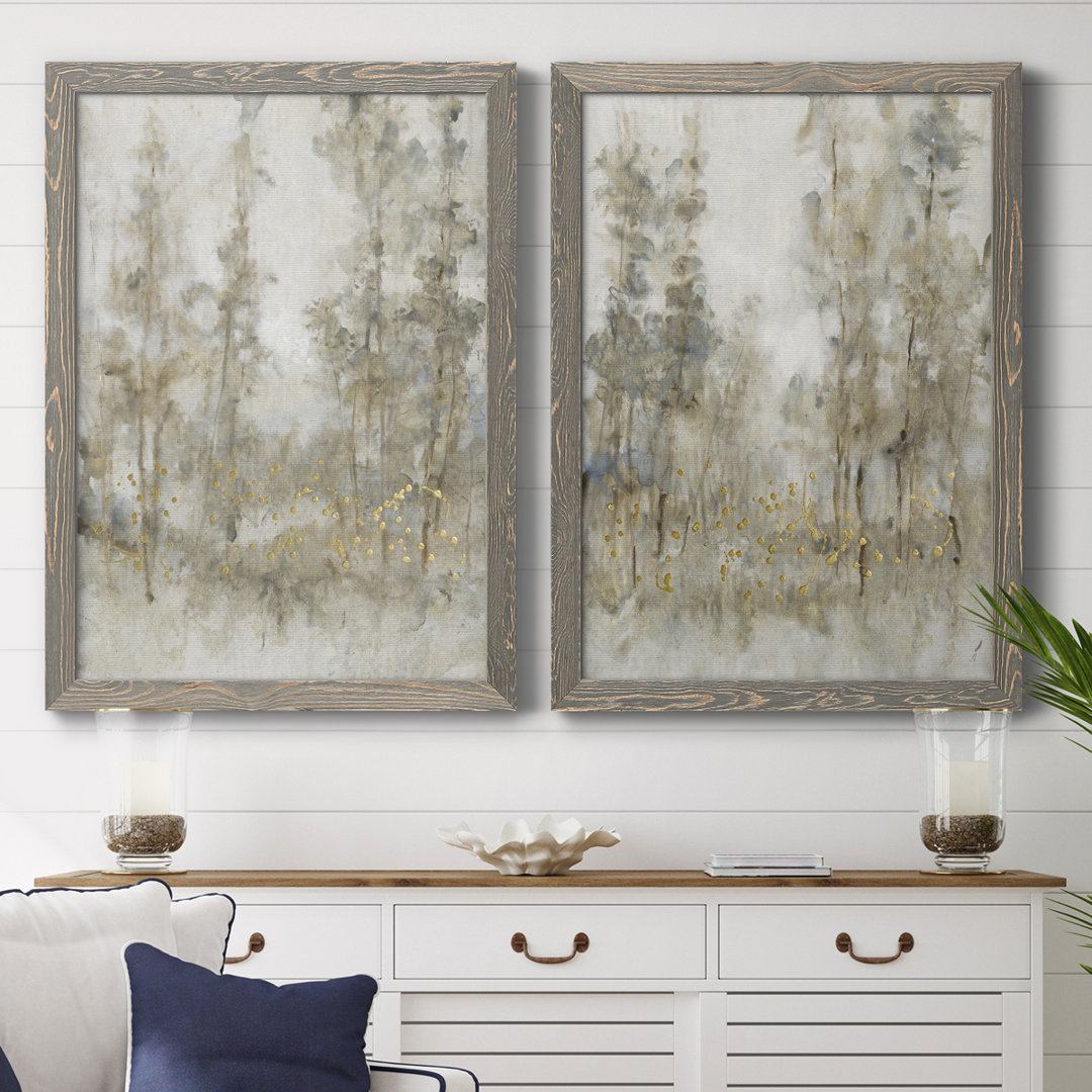 " Thicket Of Trees I " 2 - Pieces Painting Print Lark Manor™