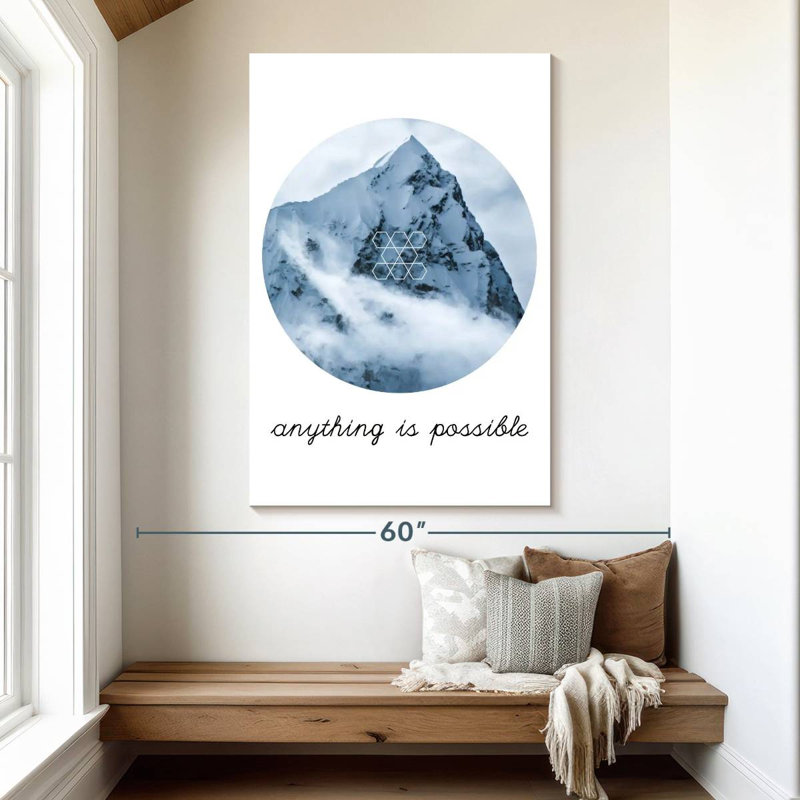 Tergel Geo Tout est possible, H 51 po x l 34 po
