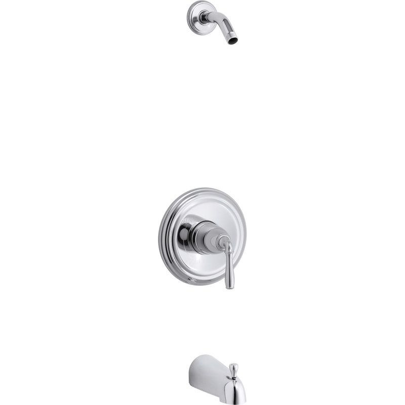 Devonshire Tub and Shower Faucet, Polished Chrome
