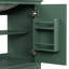 Base d'armoire de salle de bain foncé 30 po, rangement en bois massif et multifonctionnel, porte et tiroir, tablette réglable, couleur de meuble nécessaire à l'assemblage, tiroir multifonctionnel avec portes,-1831814543
