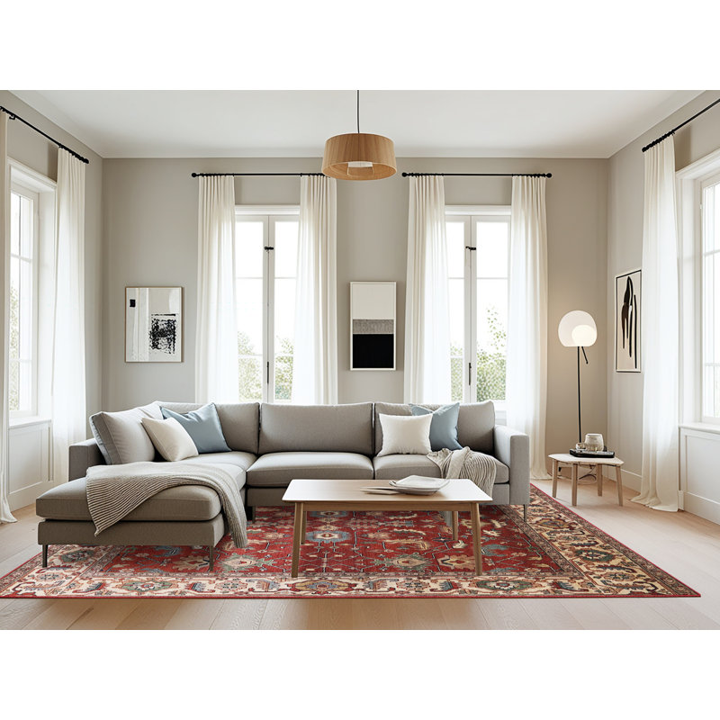 Oriental Indoor Rug, Rectangle 8' x 12'