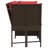 Patio Sofa With Cushions Brown Poly Rattan-1004270524-1004270525