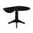 Extendable Round Solid Wood Dining Table-87227700