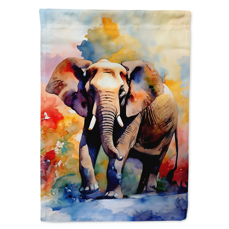 Drapeau du jardin des éléphants