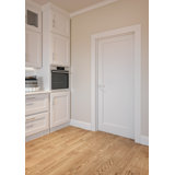 96'' Solid Wood Paneled Prehung Door