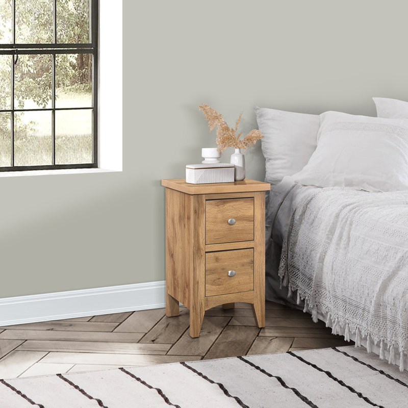 Phillipe 2 Drawer Bedside Table