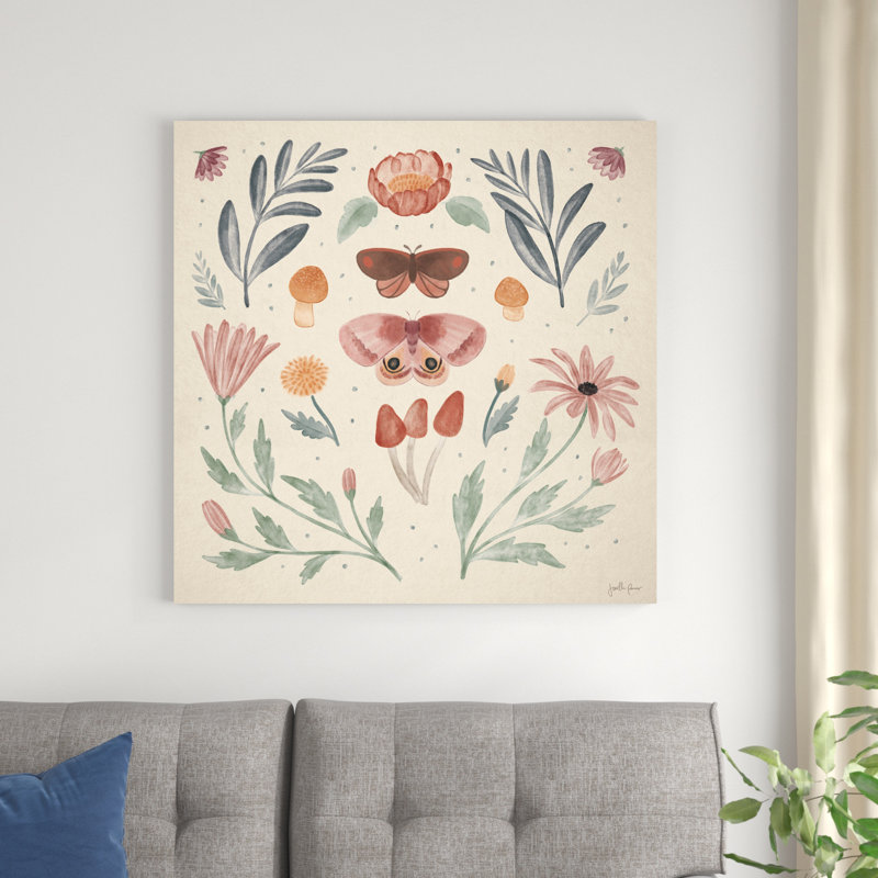 Cottage botanique IV, H 36 po x l 36 po x P 1,25 po