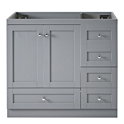 Base de meuble-lavabo simple 35 po seulement