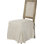 Bodil Linen Upholstered Oak Side Chair