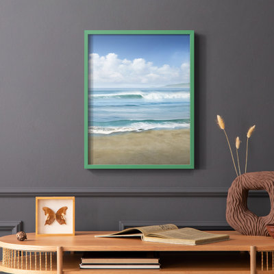 Timeless Waves, reproduction encadrée - bois massif