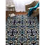 Tapis bleu touffeté à la main Demirhan-20667417
