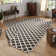 Nizza Flatweave Black/Cream Rug