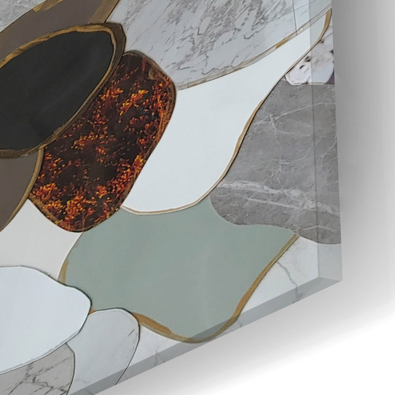 Art mural en verre épique «Durango Colorado 5» par Coco Good, 12 po x 24 po