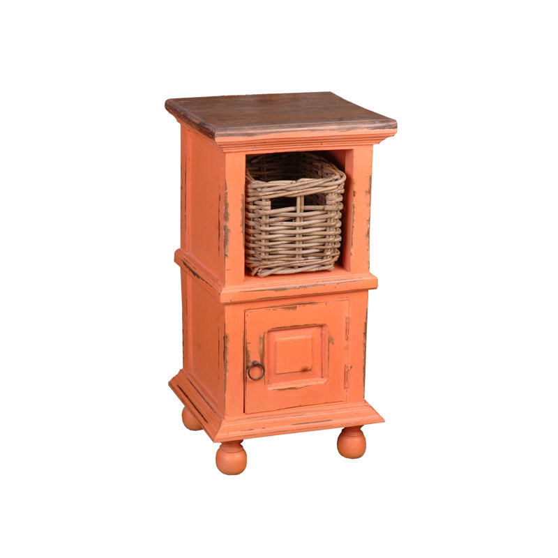 Aule Solid Wood End Table