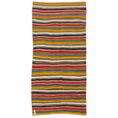 Kilim One-of-a-Kind 3'8" x 7'4" Flatweave Area Rug