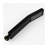 Matte Black Brass Shower Faucet System with Rain Shower Head and All-Metal Mixing Valve
