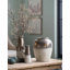 Round Silhouette Decorative Vase With Wide Opening For Floral Arrangements And Standalone Display