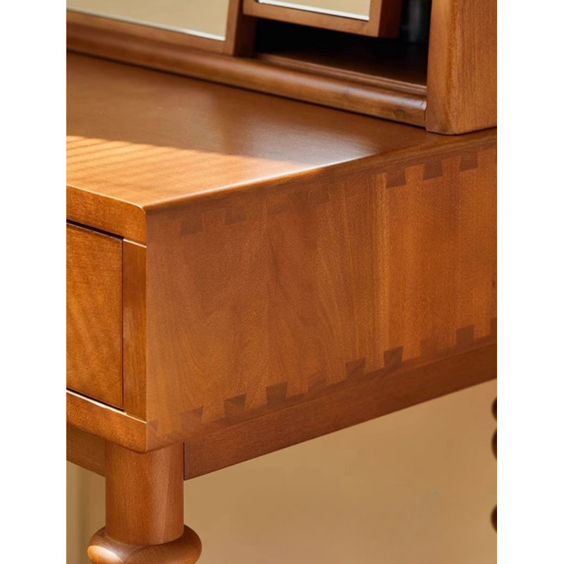Commode rétro pratique, Noyer