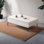 Modern simple rectangular storage coffee table