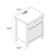Arrilla 25'' H 2 - Drawer Nightstand with Built-In Outlets