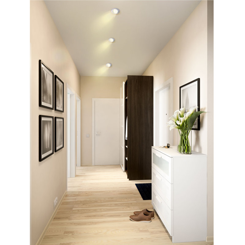 Ensemble d'éclairage DEL 4 po Remodel Retrofit, Blanc