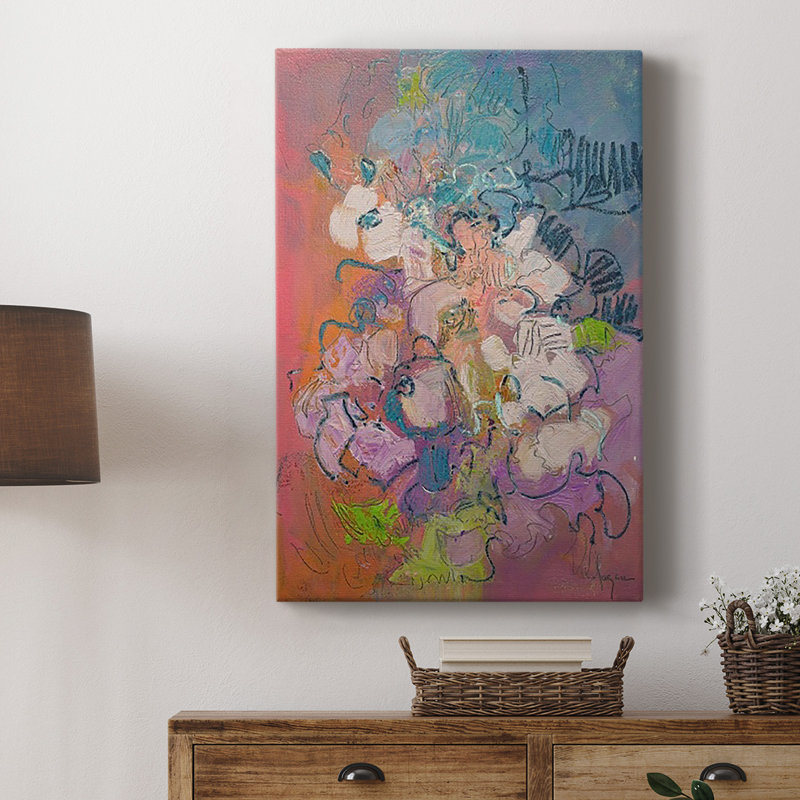 Archipel sur toile, H 18 po x l 12 po x P 1 po