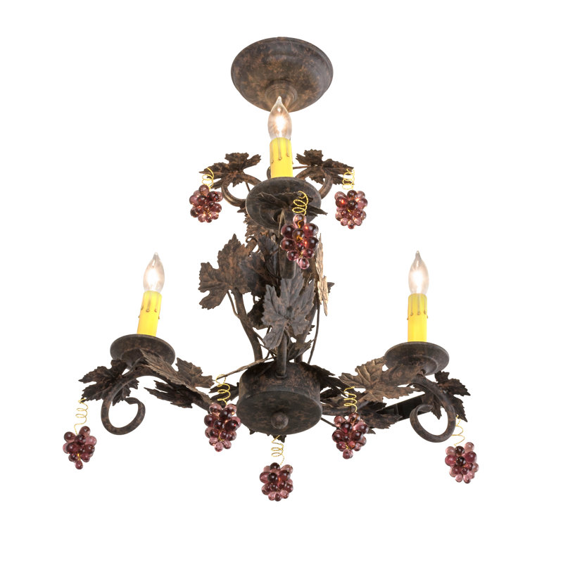 Rustic Lodge 3 - Light Chandelier