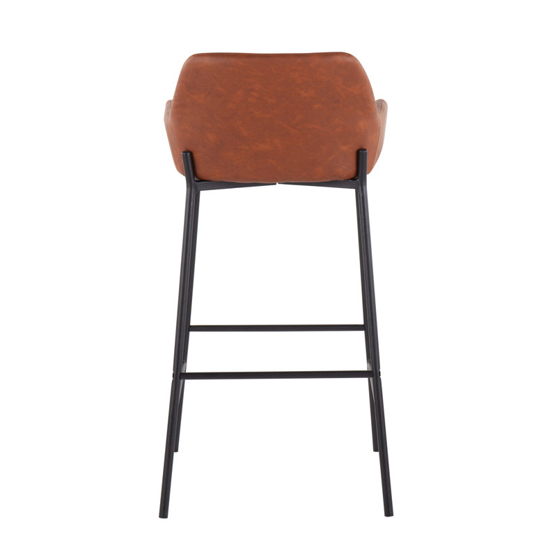 Tabouret de bar Daniella, Noir