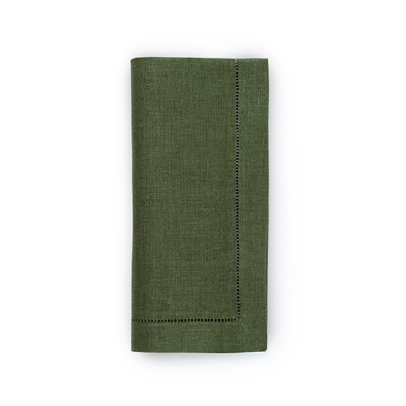 Festival Linen Square Napkins, Forest