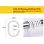 Rideau de douche avec crochets inclus-62035266
