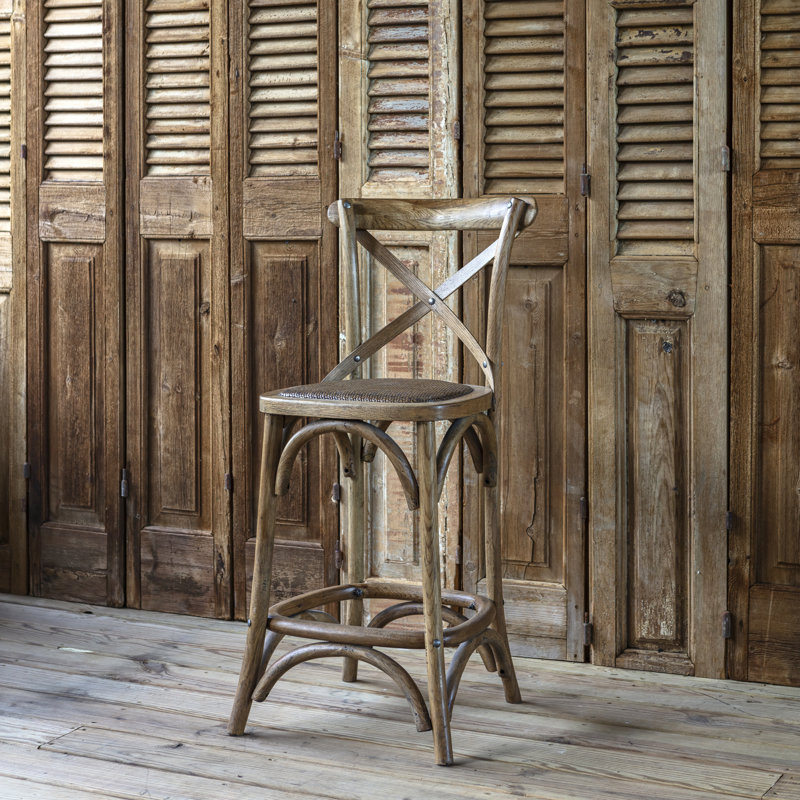 Tabouret de bar Porch View, Tabouret de comptoir (siège d'une hauteur de 24,5