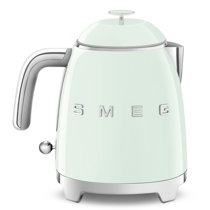  0.8L Small Electric Kettle Stainless Steel,600w Low Power Mini  Portable Tea Kettle, Double Wall Travel Hot Water Boiler,Auto Shut-off &  Boil-Dry Protection,for Travel, Office Student Dormitory: Home & Kitchen