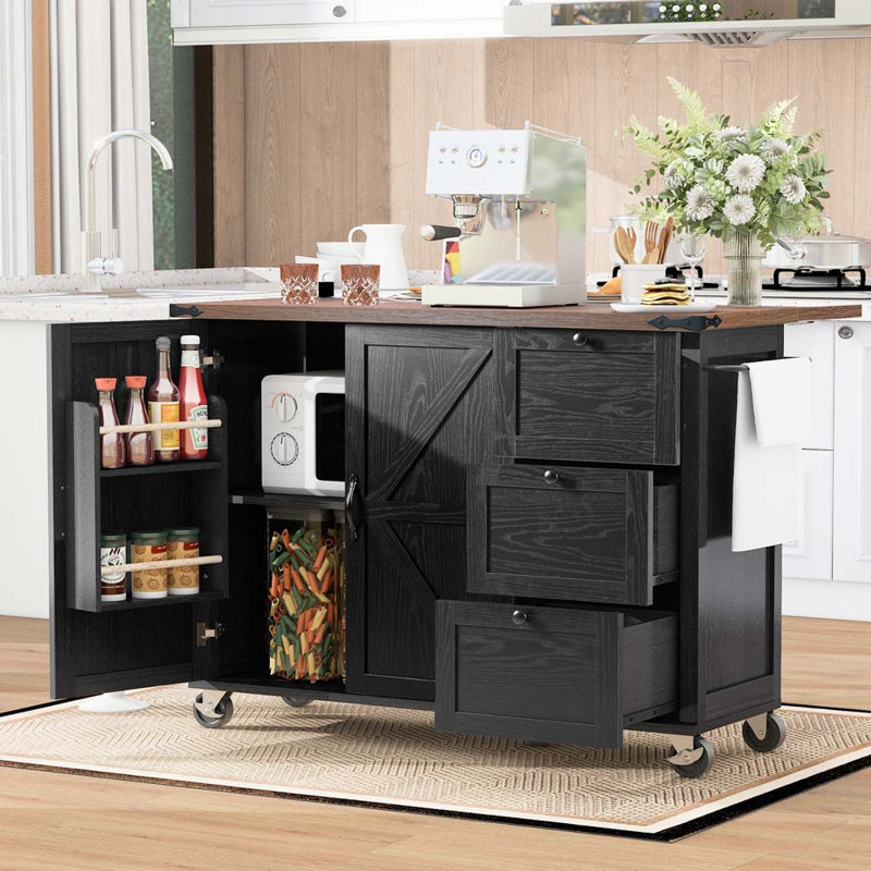 Îlot de cuisine, Black