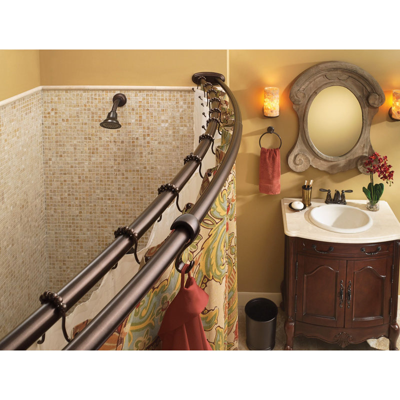 Moen Shower Curtain Hooks, Old World Bronze
