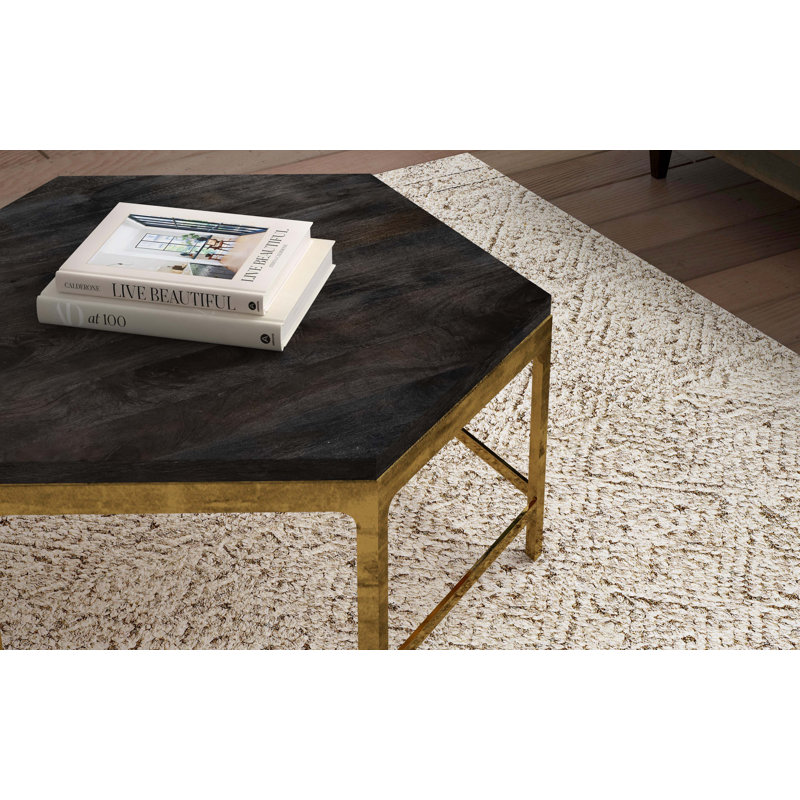 Chiseling Solid Wood Cocktail Table