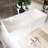 66.9'' x 28.3'' Soaking Solid Surface Bathtub